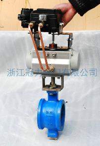 氣動(dòng)V型調(diào)節(jié)球閥能為工業(yè)干什么？