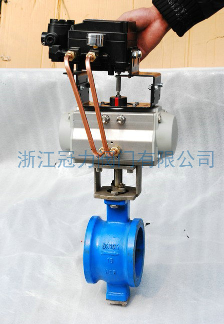 氣動(dòng)V型調(diào)節(jié)球閥在通氣后常開有哪些原因？